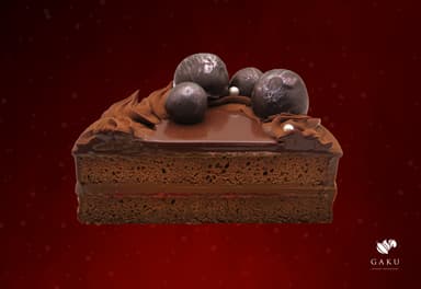 GAKUクリスマスザッハトルテ断面