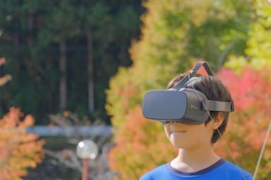 えひめの自然公園VR体験コーナー