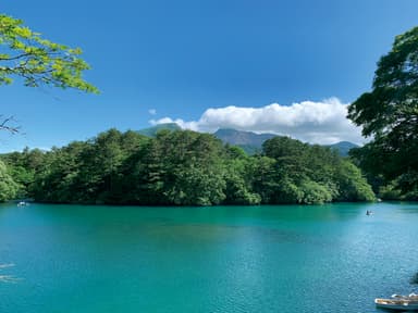 特徴3：五色沼湖沼群すぐ