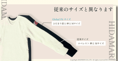 (従来サイズとの比較)