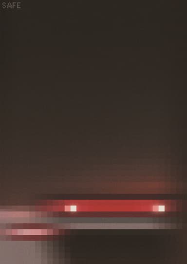 金賞受賞作品：「赤い光」(1)芸術学部デザイン学科3年八十島一菜