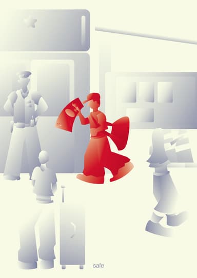 東京デザインプレックス研究所賞受賞作品：「安全な国。日本。」(3)芸術学部 デザイン学科2年松本 紗良