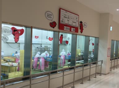 明太子工場の見学