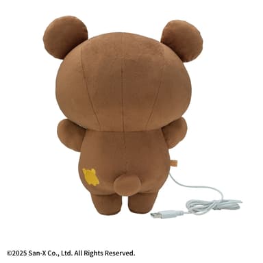 あったかぬいぐるみ　チャイロイコグマ　背面