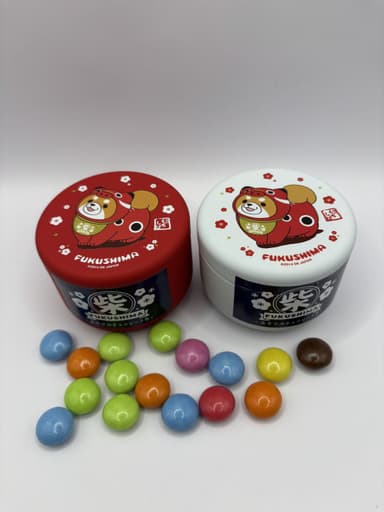 カラフルチョコレート缶