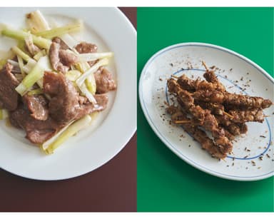 ●がっつりお肉で食欲全開！