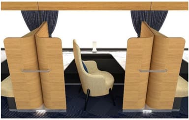 ２号車　１人席（イメージ）