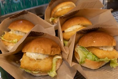 バーガー部門NO1！フィッシュバーガー