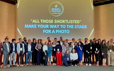 Sport Positive Awards受賞ファイナリストが壇上へ