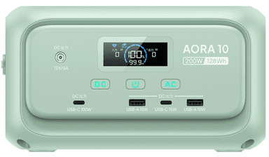 ミントグリーンの「AORA 10」