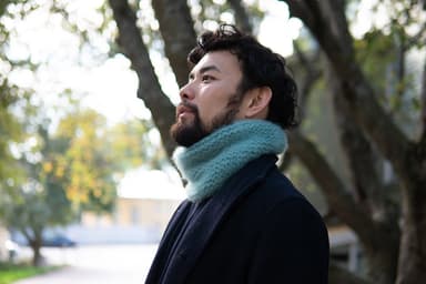 フリーサイズなので男性にも(カラー：ミントグリーン)