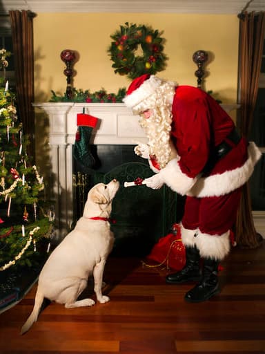 わんちゃんにもプレゼント