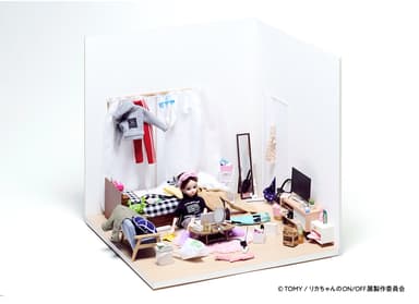 【はたらくリカちゃんのOFF】ベスポジでリラックスしながら在宅ワークするリカちゃん