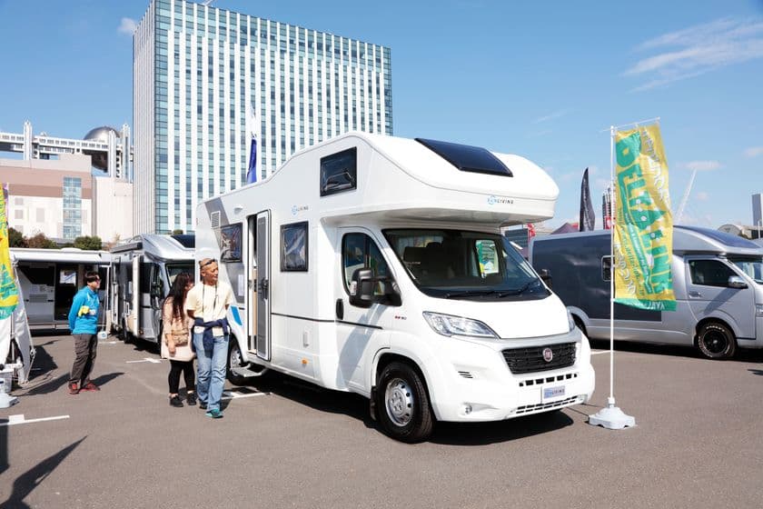 まもなく開催！キャンピングカー約150台が大集合
『お台場キャンピングカーフェア2025』11月22日・23日開催