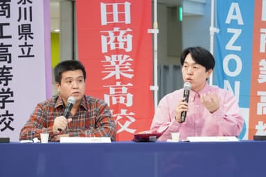 ジェラードンのお二人もプレゼンのクオリティに感嘆