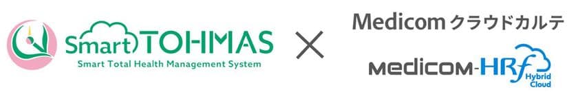 クラウド型健診システム「Smart TOHMAS」が
電子カルテ「Medicom クラウドカルテ」及び
「Medicom-HRf Hybrid Cloud」と連携を開始
