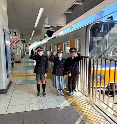 【東武鉄道】東武東上線 池袋駅 1日駅長体験福袋　イメージ　※トリミング不可
