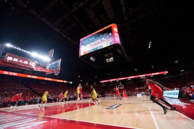 【千葉ジェッツ】ららアリーナ 東京ベイ (C)CHIBAJETS FUNABASHI