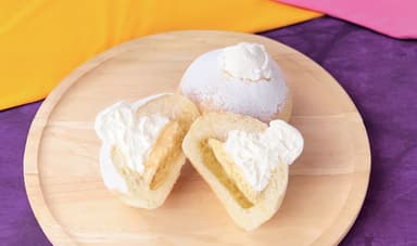 【イルマットーネ アルル】「とろけるクリームパン～北海道スイートポテトと生クリーム＆カスタード～」