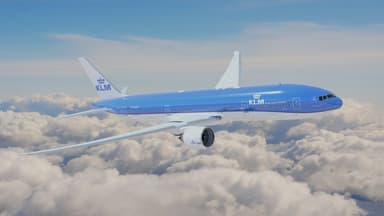 KLMオランダ航空　B777‐200型機