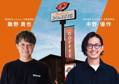 株式会社BUDDICA 代表取締役 中野 優作／株式会社ウィナーズ 代表取締役 鋤野 貴也