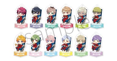 トレーディングアクリルスタンドキーホルダー【秋組・冬組】(全12種)