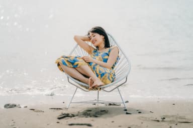 アカプルコチェア ヴァージン・コード 海辺にて