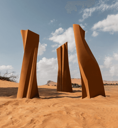 NOMAD - Neda Salmanpour作品 「Sandscapes」