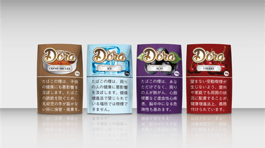 左からクレームブリュレ、アイス、アサイー、チェリー