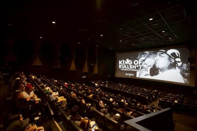 シネマ上映の様子