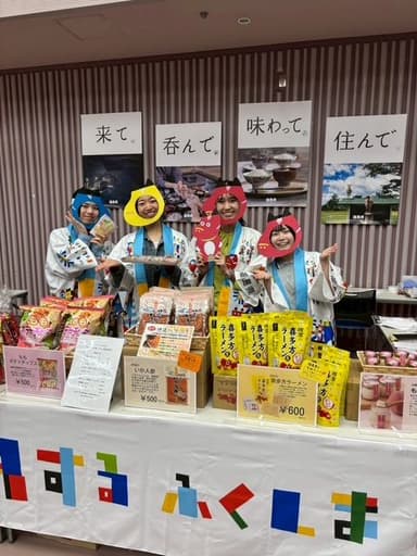 福島の名産品をPR