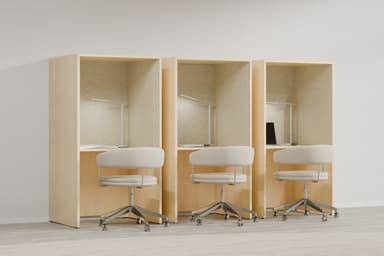 BOXデスク：ベージュ