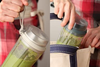 タンブラーとしても持ち運びができる