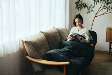 自宅でも大活躍。暖房費も節約