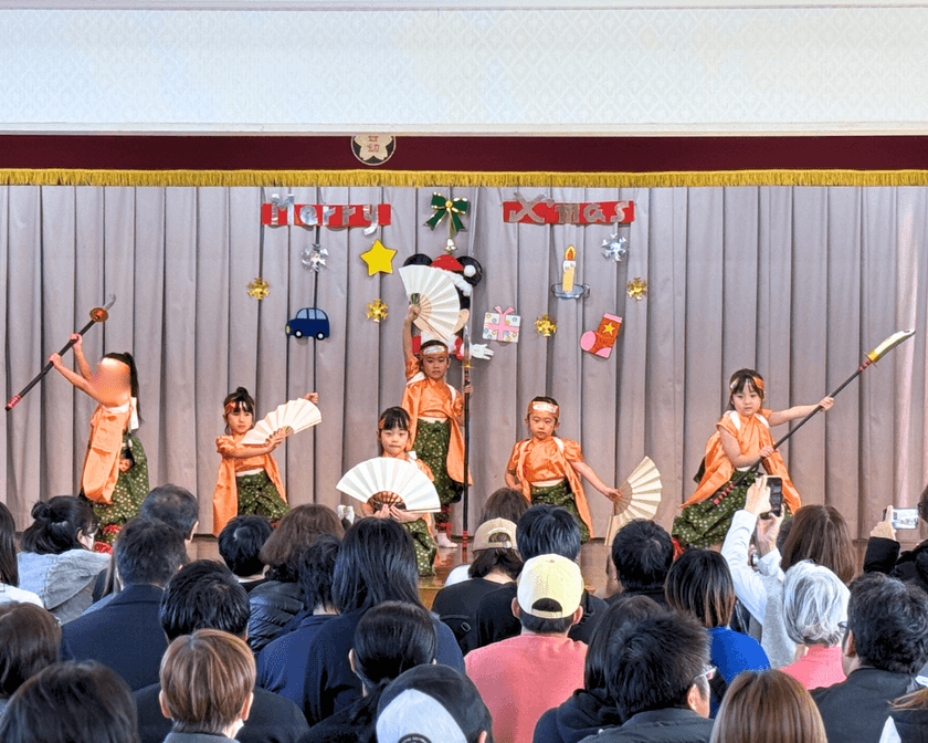 ＜三世代世帯3.8％時代＞
笠寺幼児園が「親しみある伝統演目」で世代間交流を後押し！