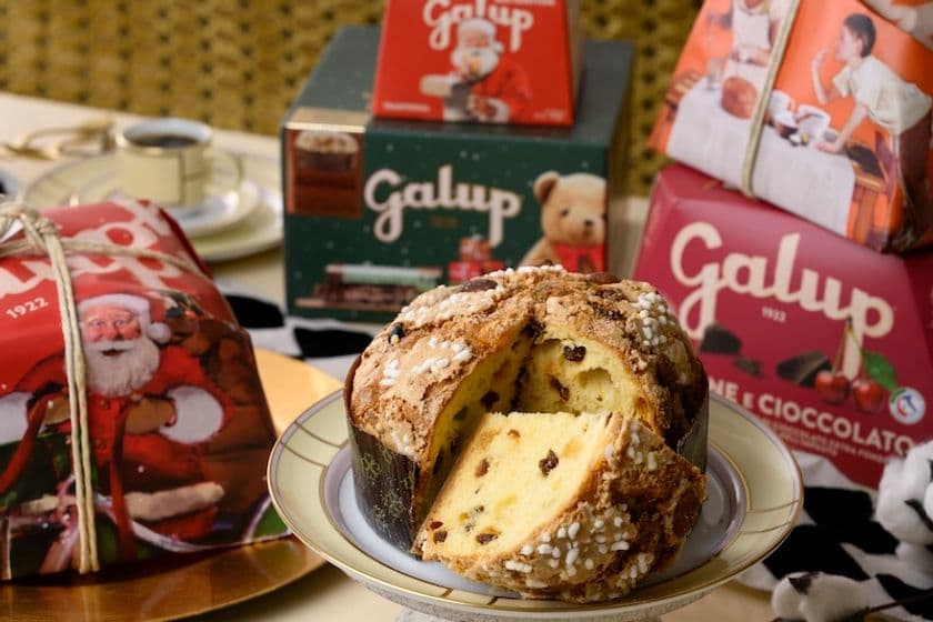 クリスマスの新定番！
イタリアのクリスマス伝統菓子パネットーネが12月3日(水)より
松屋銀座・大丸札幌店・オンラインサイトで販売開始