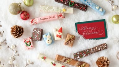 クリスマスモチーフの限定チョコレート菓子