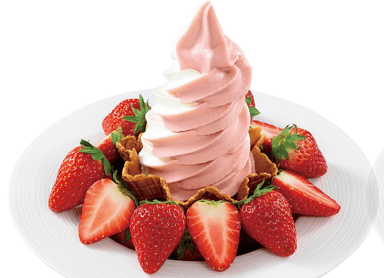 深作農園いちごパフェ