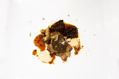 セレブ豚の肩ロースとトリュフ