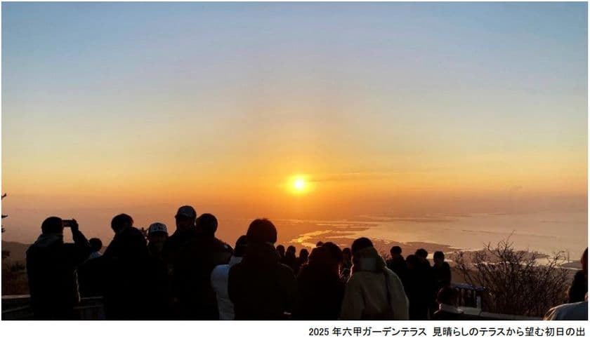 2026年初日の出を六甲山で！
六甲ケーブルは今年も早朝特別運転を実施