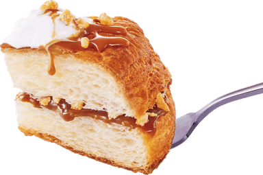 「シロノワール クルミッ子」ワンカット