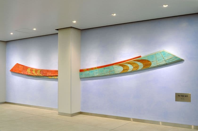 とうきょうスカイツリー駅を彩る　
澄川 喜一氏デザイン・監修の陶板レリーフ「TO THE SKY」
新駅舎に移設し12月7日(日)から公開