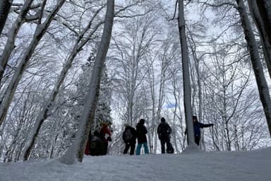 スノーシュー体験2