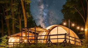 写真(12)：満天の星空