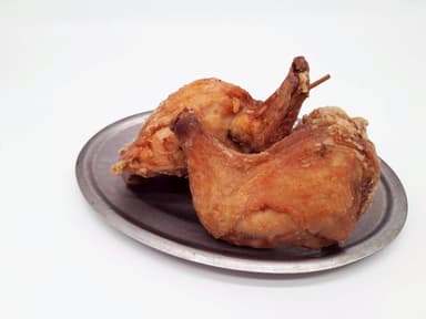 半身サンタ - チキン