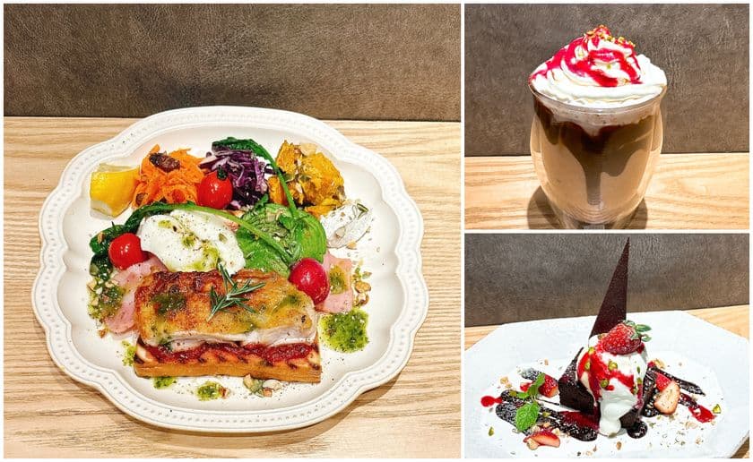 <西船橋直結>本格コーヒーとスイーツを楽しめる
「カフェドルセット」にて12月10日より
クリスマス期間限定メニューが新登場!