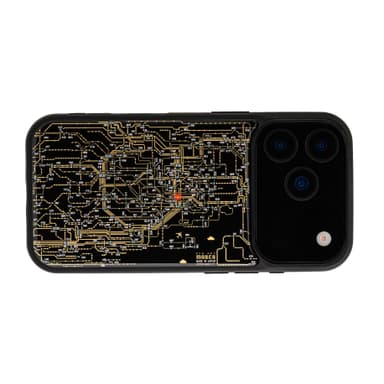 FLASH 東京回路線図 iPhone 17 Pro ケース　黒