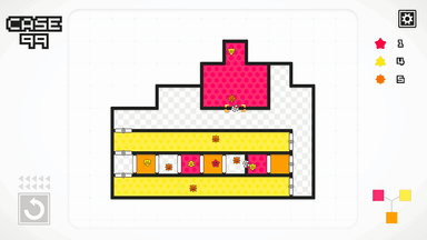 イラストモチーフのステージ(ケーキ)