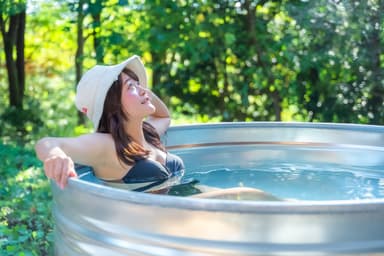 天然水の水風呂でととのう【栃木】