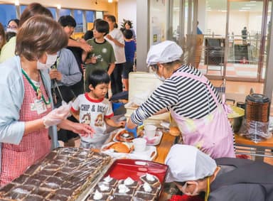 ひなとま食堂の活動の様子